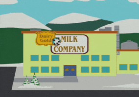 milk company building GIF by South Park 