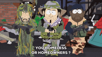 guns soldiers GIF by South Park 