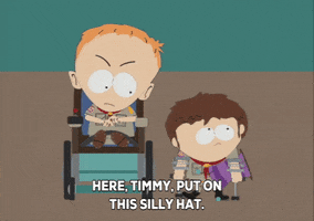 jimmy valmer pushing GIF by South Park 