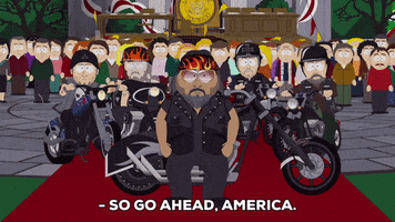 motorcycle gang GIF by South Park 