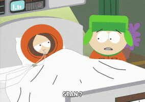 dying kenny mccormick GIF by South Park 