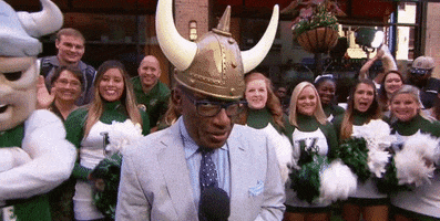 al roker today GIF by Cleveland State University