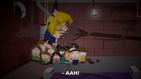 shock torture GIF by South Park 