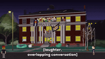 frat party GIF by South Park 