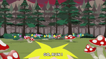 butters stotch forest GIF by South Park 