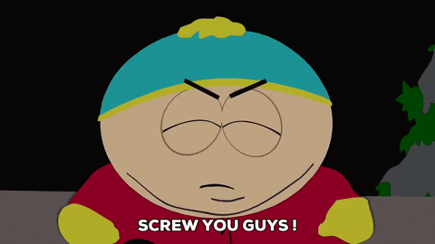 Fuck Off Eric Cartman GIF by South Park  - Find & Share on GIPHY
