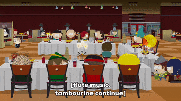 kids table GIF by South Park 