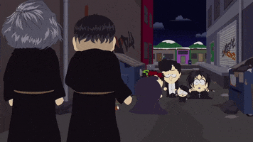 alley goth kids GIF by South Park 