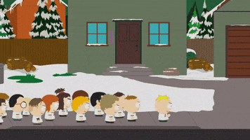 detective walk away GIF by South Park 