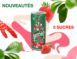 strawberry mint GIF by Perrier