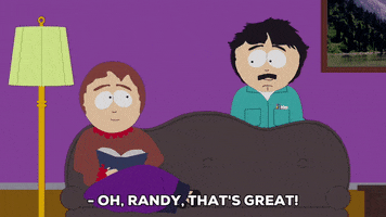 randy marsh talking GIF by South Park 