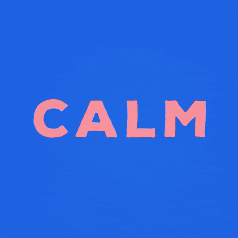 Calm Down Chill Out GIF by Feibi McIntosh
