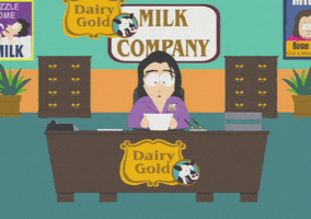 milk company reading GIF by South Park 