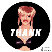 drag queen thank you GIF by Anna