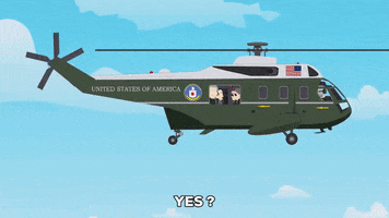 secret service helicopter GIF by South Park 