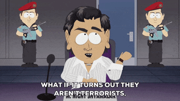werewolves terrorists GIF by South Park 