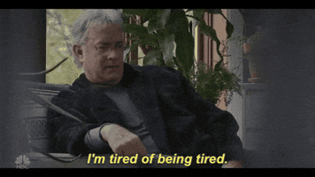tired tom hanks GIF by Saturday Night Live