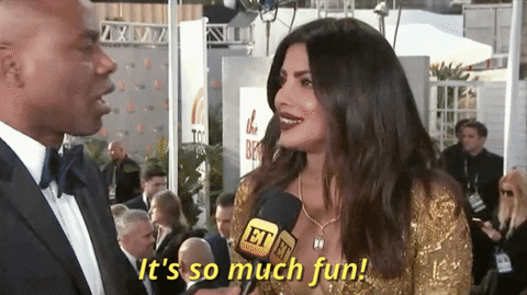 golden globes it's so much fun GIF by Entertainment Tonight
