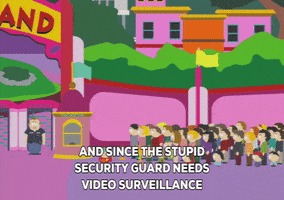 crowd guard GIF by South Park 