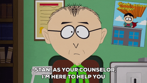 mr. mackey help GIF by South Park 