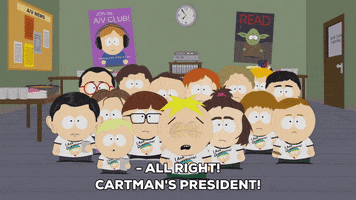 voting butters stotch GIF by South Park 