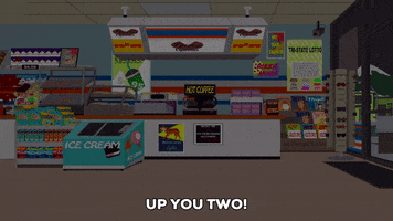 walking store GIF by South Park 