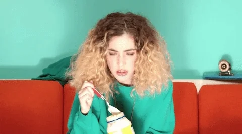 Music Video Eating GIF