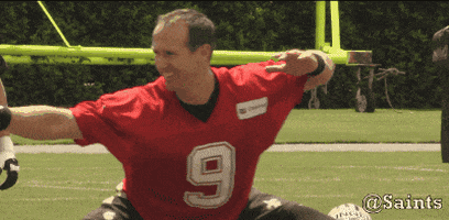 Drew Brees Nfl GIF by New Orleans Saints Drew Brees Nfl GIF by New Orleans Saints