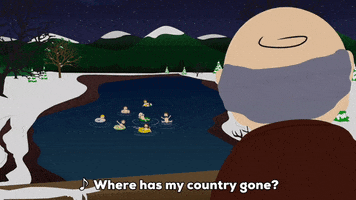 mr. herbert garrison swimming GIF by South Park 