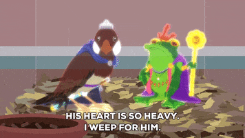 frog prince bird GIF by South Park 