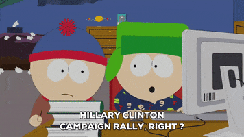 stan marsh campaign rally GIF by South Park 