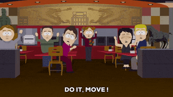 threatening p.f. chang's GIF by South Park 