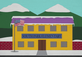 south park elementary snow GIF by South Park 