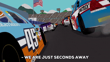 race cars GIF by South Park 