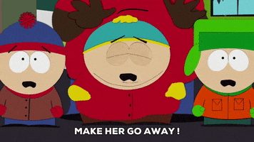 i hate her eric cartman GIF by South Park 