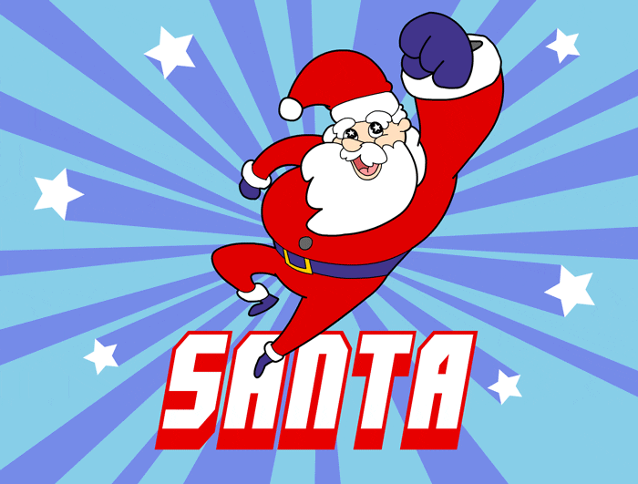 Super Santa GIFs - Get the best GIF on GIPHY