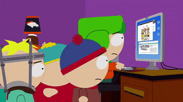 eric cartman internet GIF by South Park 