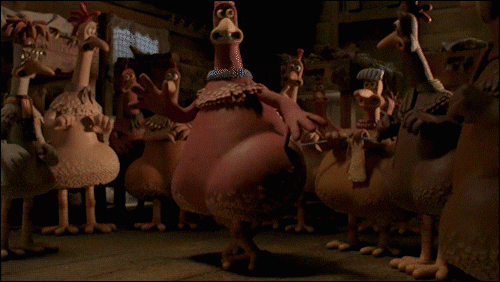 Celebrate Chicken Run GIF by Aardman Animations - Find & Share on ...