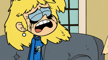 The Loud House Crying GIF by Nickelodeon