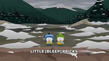 pricks running GIF by South Park 