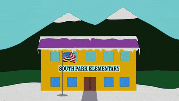 school wave GIF by South Park 