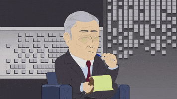 paper questioning GIF by South Park 