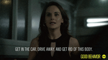 get in the car drive away GIF by Good Behavior