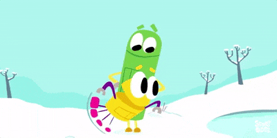 Ice Skating Love GIF by StoryBots