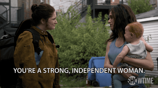 Season 8 Youre A Strong Independent Woman GIF by Shameless - Find & Share on GIPHY
