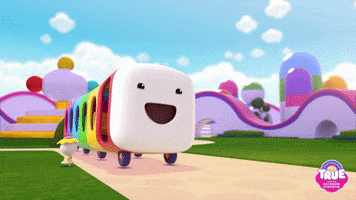 off we go GIF by True and the Rainbow Kingdom