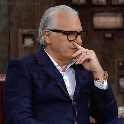 shocked dragons' den GIF by CBC