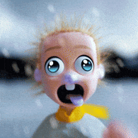 snow running GIF by Pablo Lopez