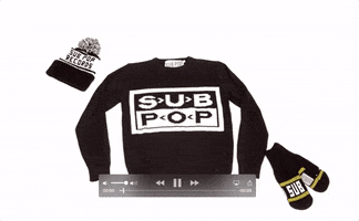 sub pop snuggie GIF by Sub Pop Records