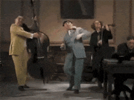 Three Stooges Dancing GIF